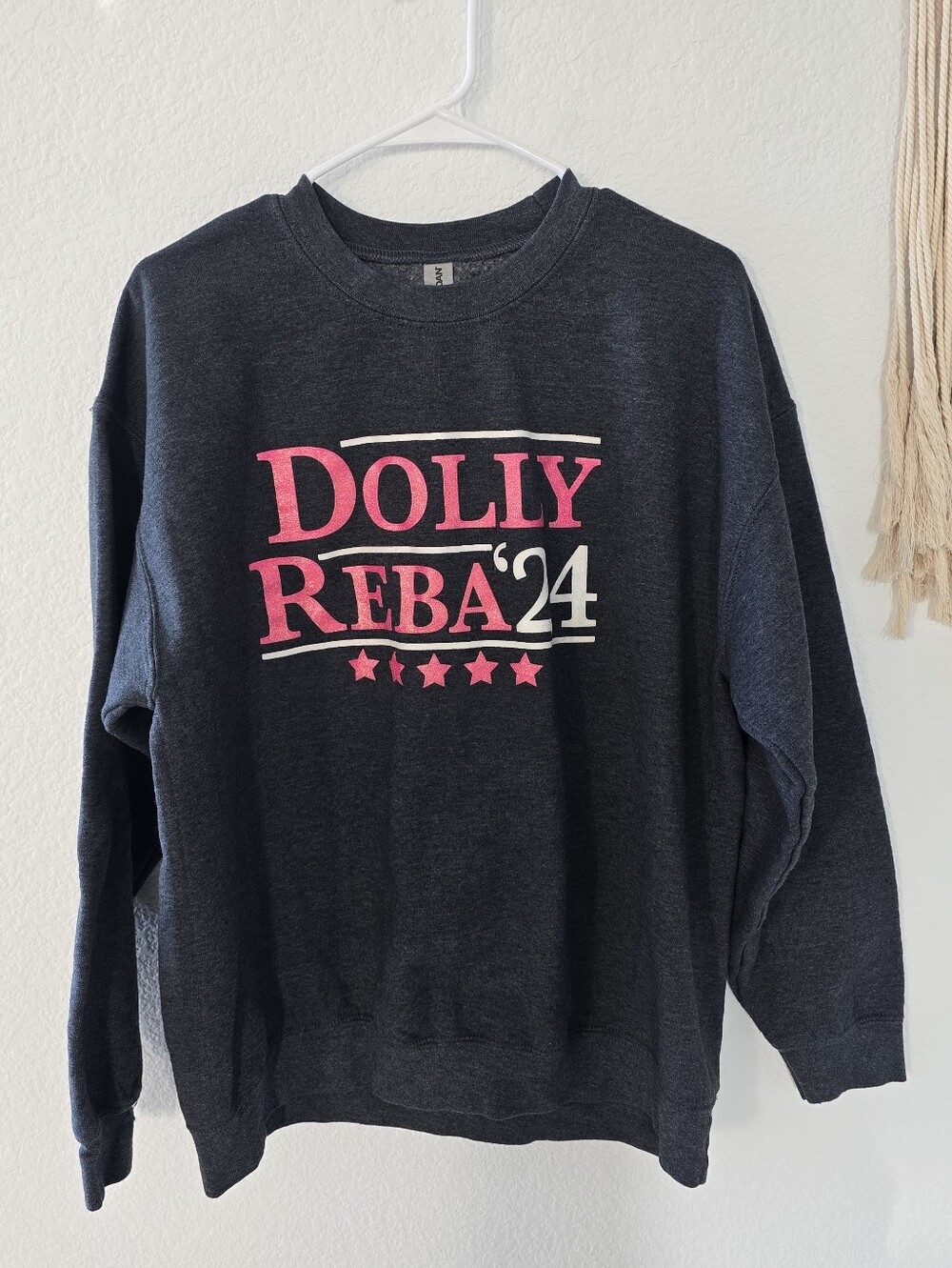 Dolly & Reba 2024 Crewneck Sweatshirt Dolly Parton Reba McEntire Country